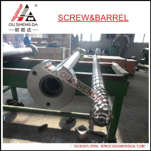 wear resistant bimetallic screw and barrel for panel/sheet extruder